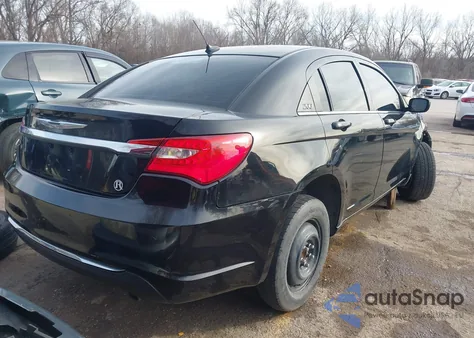 2013 Chrysler 200 Lx из США, поврежденный, VIN 1C3CCBAG1DN737166
